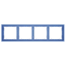 Изображение Рамка пластиковая VOLTUM S70 на 4 поста (деним)
