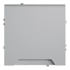 Изображение Розетка встраиваемая VOLTUM S70 с заземлением защитными шторками и крышкой 16А (серый)